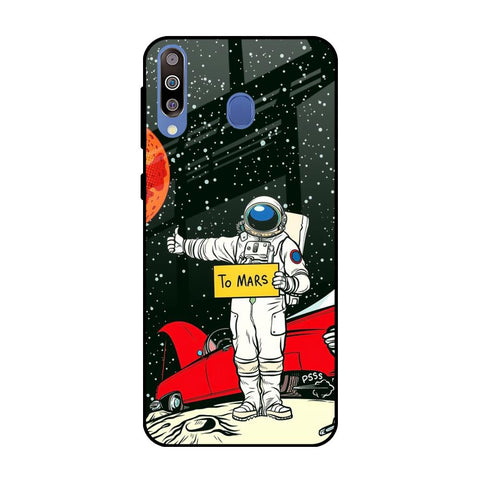 Astronaut on Mars Samsung Galaxy M40 Glass Back Cover Online