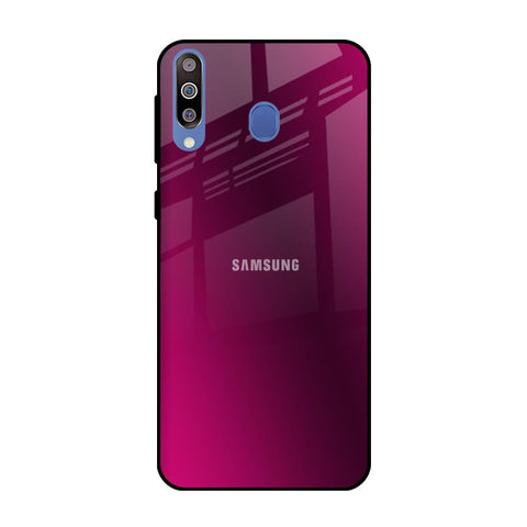 Pink Burst Samsung Galaxy M40 Glass Back Cover Online