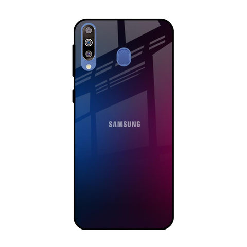 Mix Gradient Shade Samsung Galaxy M40 Glass Back Cover Online