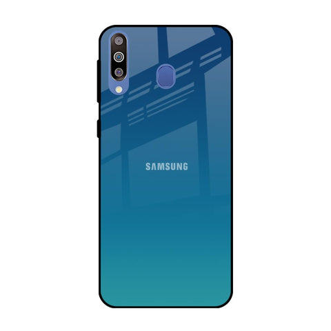 Celestial Blue Samsung Galaxy M40 Glass Back Cover Online