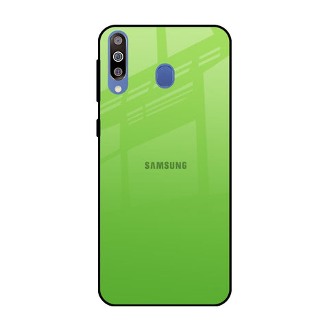 Paradise Green Samsung Galaxy M40 Glass Back Cover Online