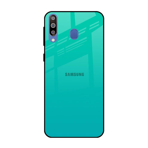 Cuba Blue Samsung Galaxy M40 Glass Back Cover Online