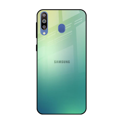 Dusty Green Samsung Galaxy M40 Glass Back Cover Online