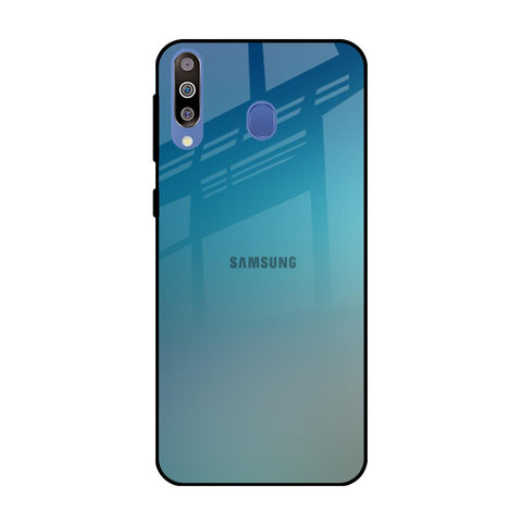 Sea Theme Gradient Samsung Galaxy M40 Glass Back Cover Online