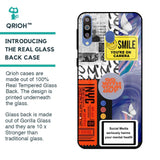 Smile for Camera Glass Case for Samsung Galaxy M40