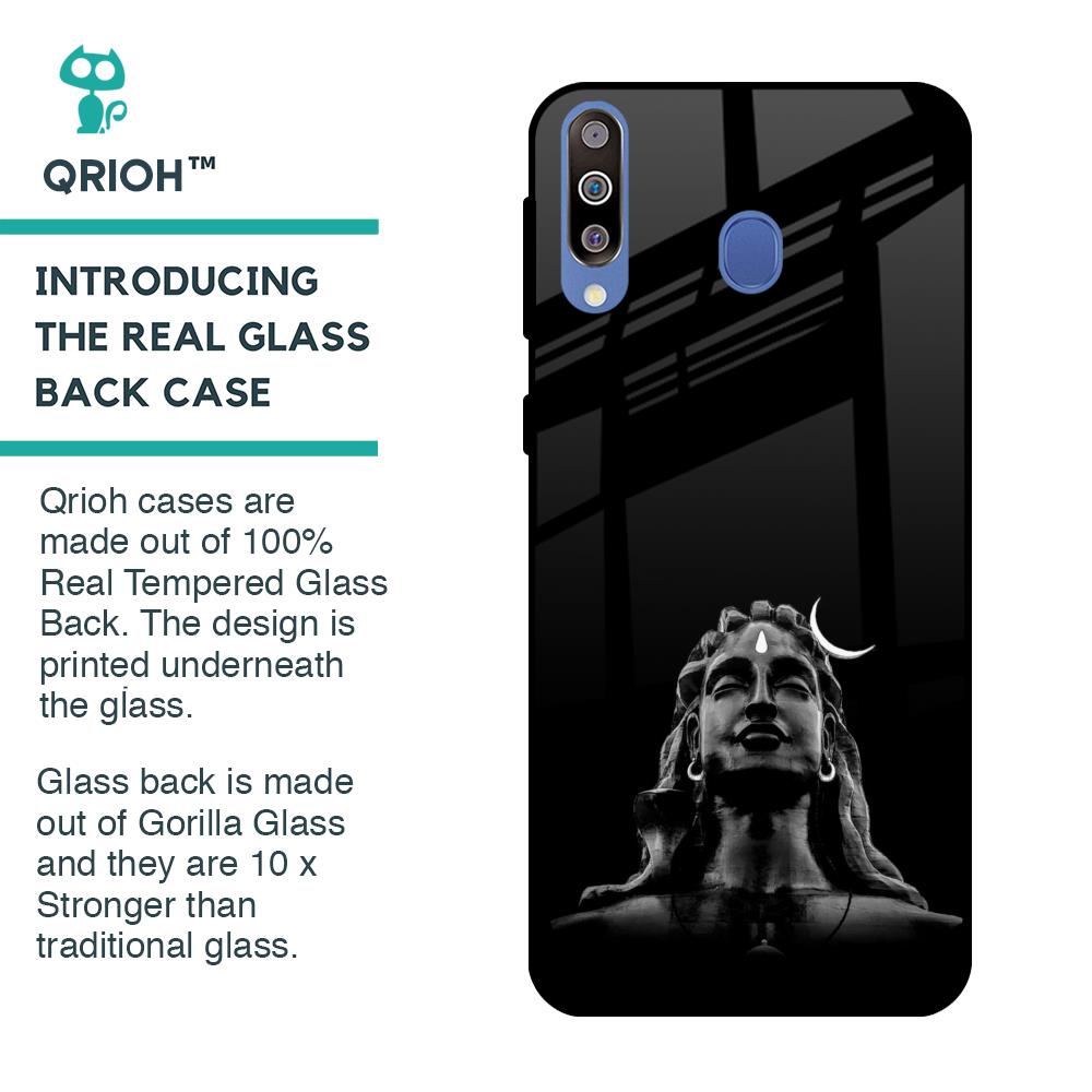 Adiyogi Glass Case for Samsung Galaxy M40
