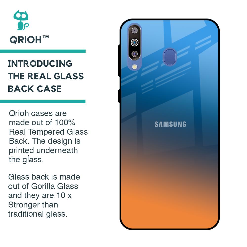 Sunset Of Ocean Glass Case for Samsung Galaxy M40