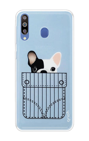 Cute Dog Samsung Galaxy M40 Back Cover