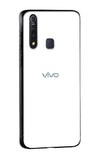 Arctic White Glass Case for Vivo Z1 Pro