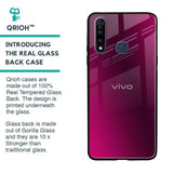 Pink Burst Glass Case for Vivo Z1 Pro
