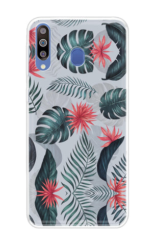 Retro Floral Leaf Samsung Galaxy A60 Back Cover