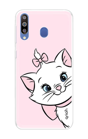 Cute Kitty Samsung Galaxy A60 Back Cover