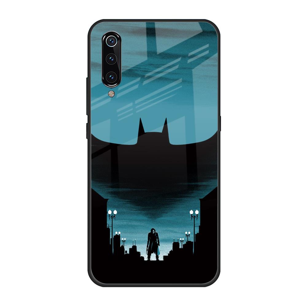 Cyan Bat Xiaomi Mi A3 Glass Back Cover Online