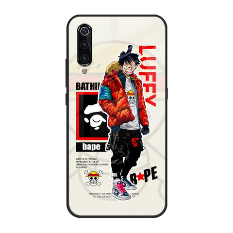 Bape Luffy Xiaomi Mi A3 Glass Back Cover Online