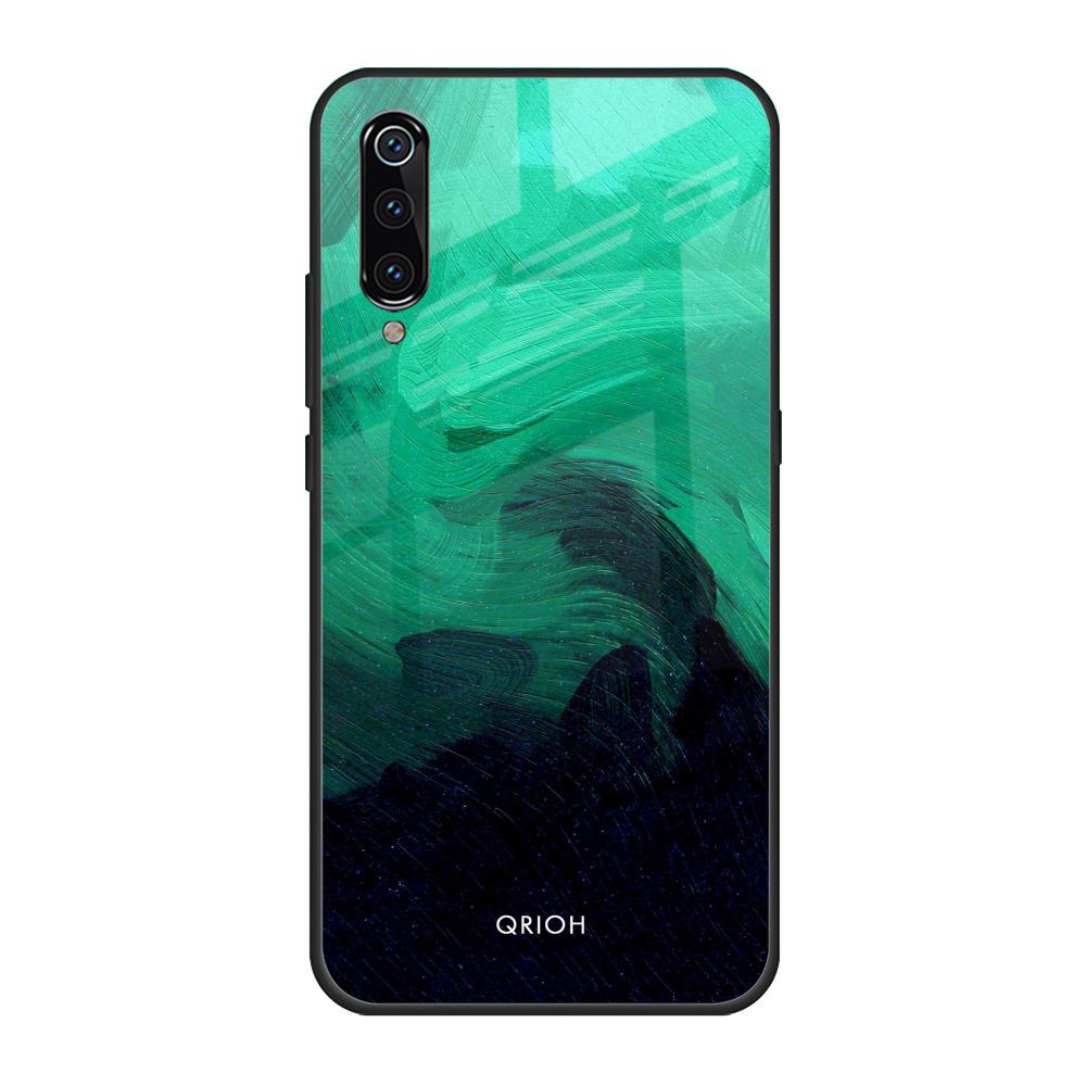 Scarlet Amber Xiaomi Mi A3 Glass Back Cover Online