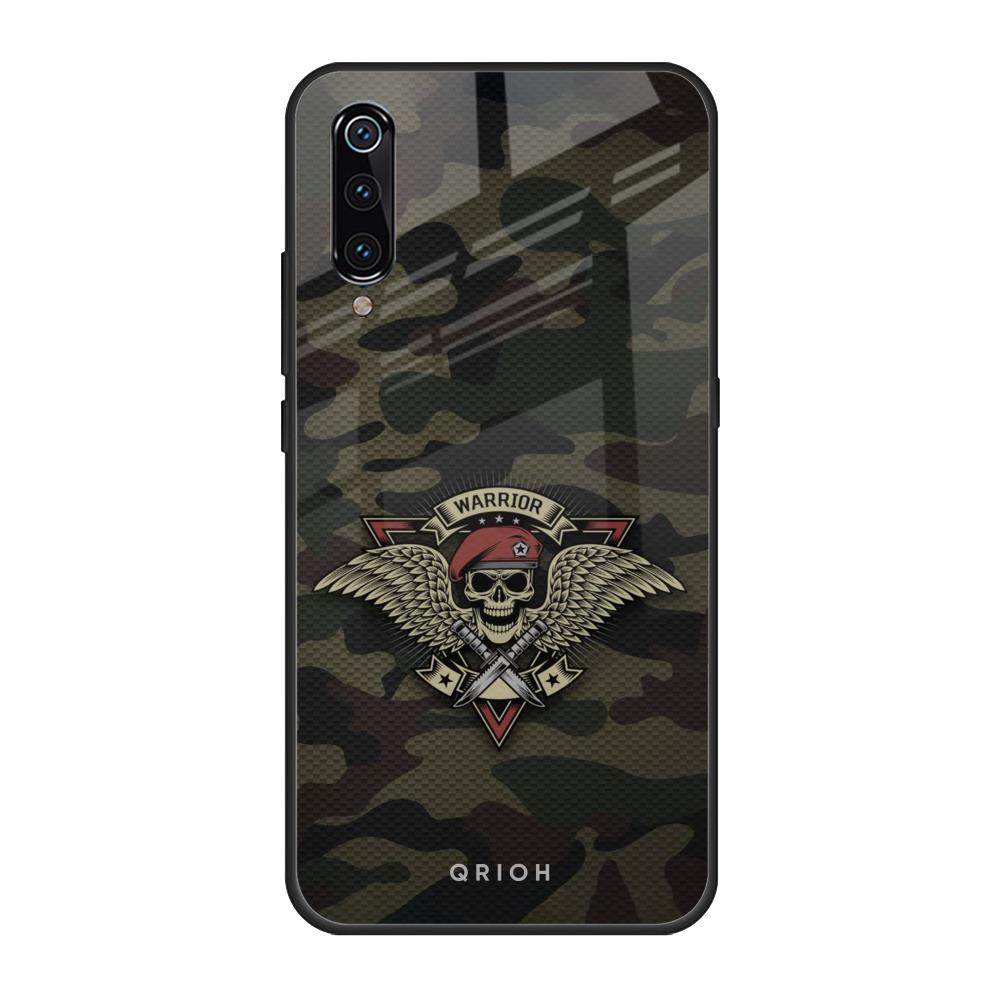 Army Warrior Xiaomi Mi A3 Glass Back Cover Online
