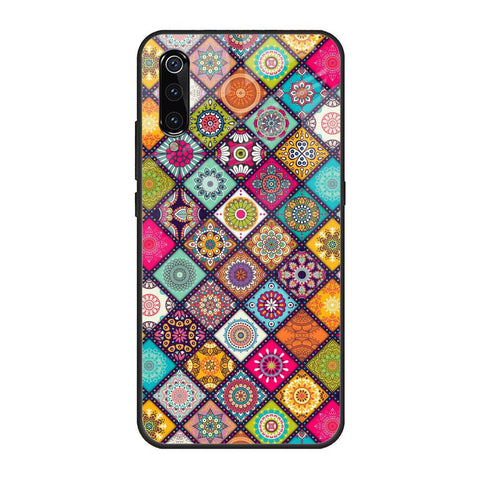 Multicolor Mandala Xiaomi Mi A3 Glass Back Cover Online