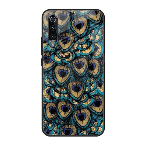 Peacock Feathers Xiaomi Mi A3 Glass Cases & Covers Online