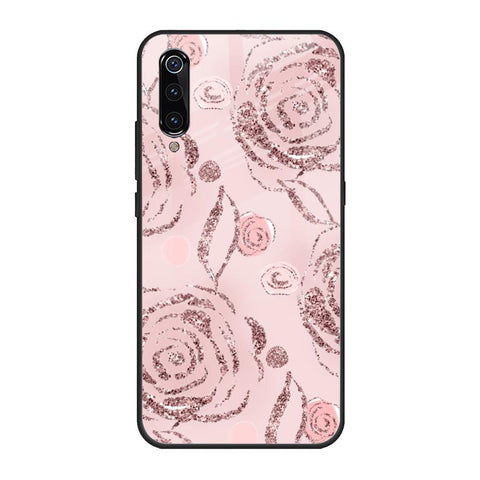 Shimmer Roses Xiaomi Mi A3 Glass Cases & Covers Online