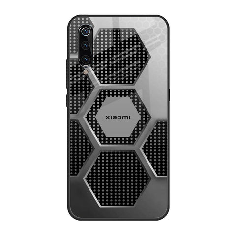 Hexagon Style Xiaomi Mi A3 Glass Back Cover Online