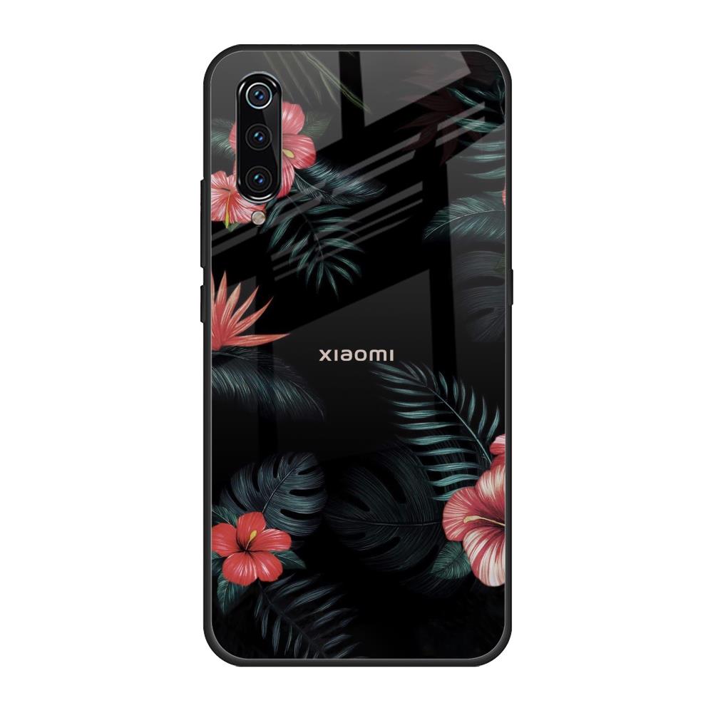 Tropical Art Flower Xiaomi Mi A3 Glass Back Cover Online