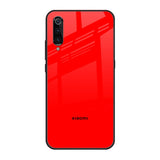 Blood Red Xiaomi Mi A3 Glass Back Cover Online