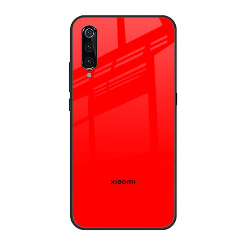 Blood Red Xiaomi Mi A3 Glass Back Cover Online