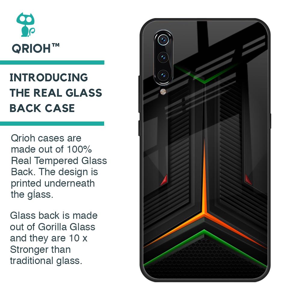 Modern Ultra Chevron Glass Case for Xiaomi Mi A3