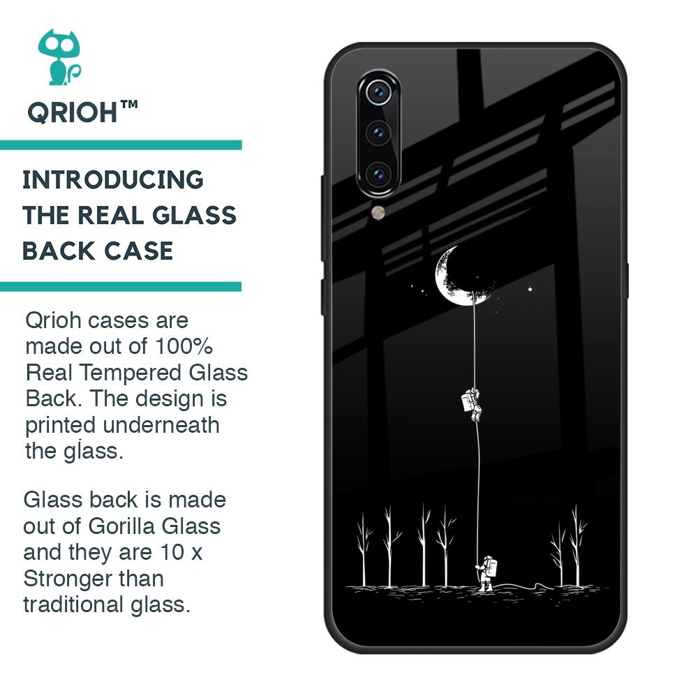 Catch the Moon Glass Case for Xiaomi Mi A3