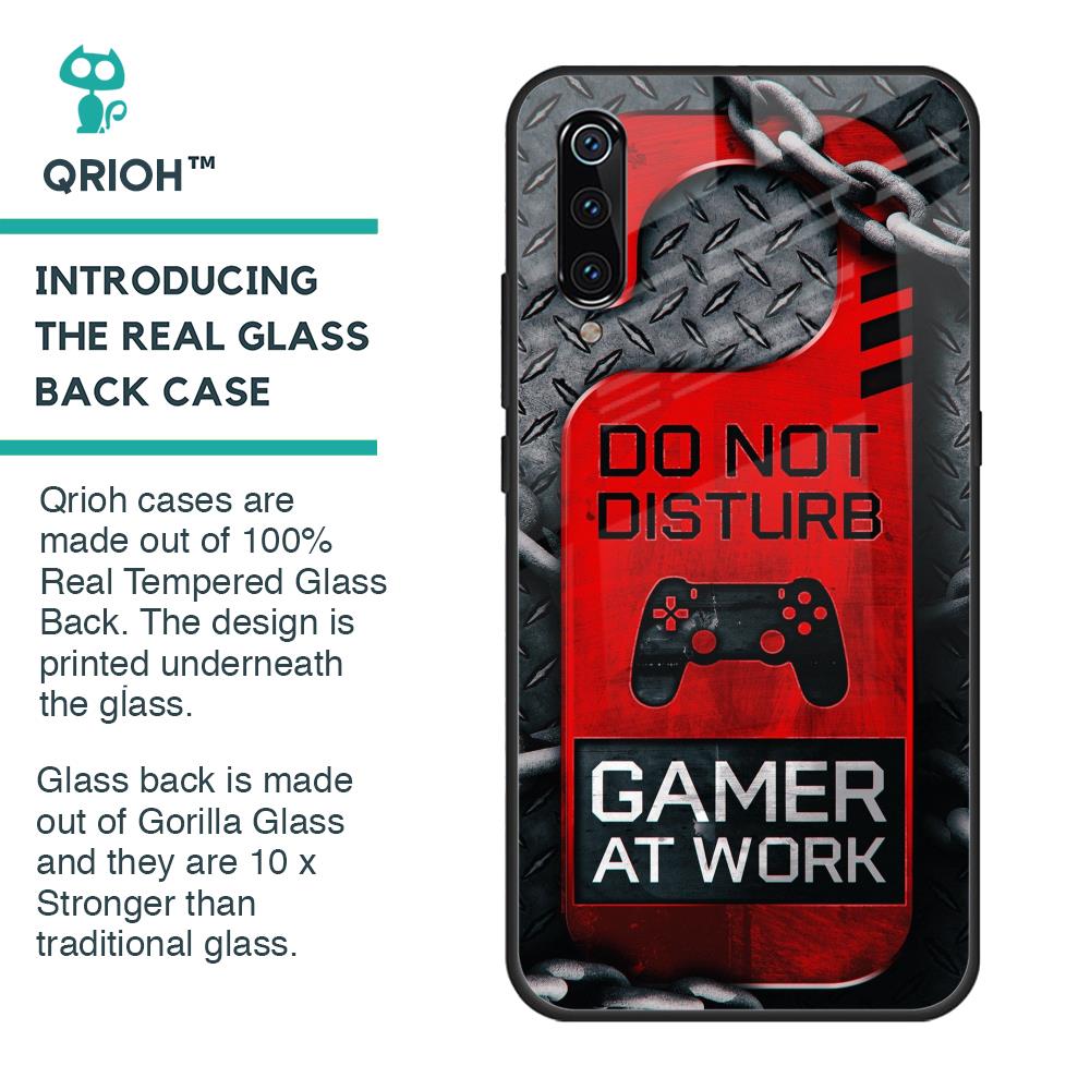 Do No Disturb Glass Case For Xiaomi Mi A3