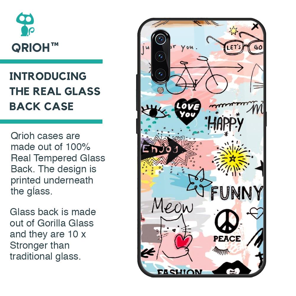 Just For You Glass Case For Xiaomi Mi A3