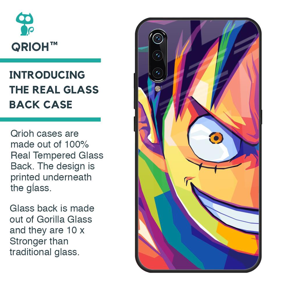 Monkey Wpap Pop Art Glass Case for Xiaomi Mi A3