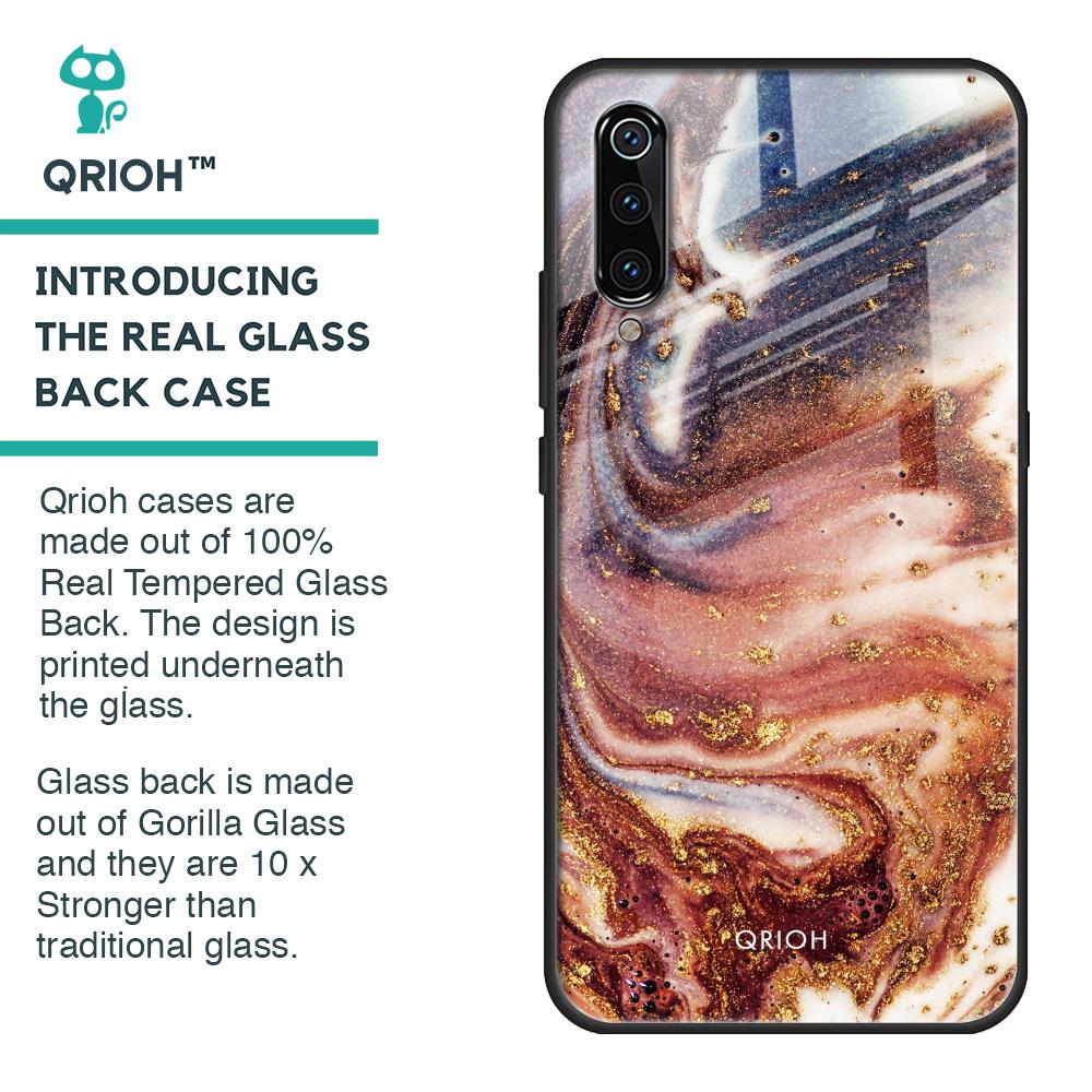 Exceptional Texture Glass Case for Xiaomi Mi A3