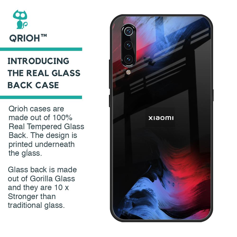 Fine Art Wave Glass Case for Xiaomi Mi A3