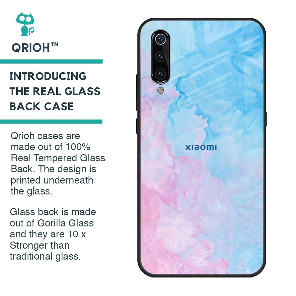 Mixed Watercolor Glass Case for Xiaomi Mi A3