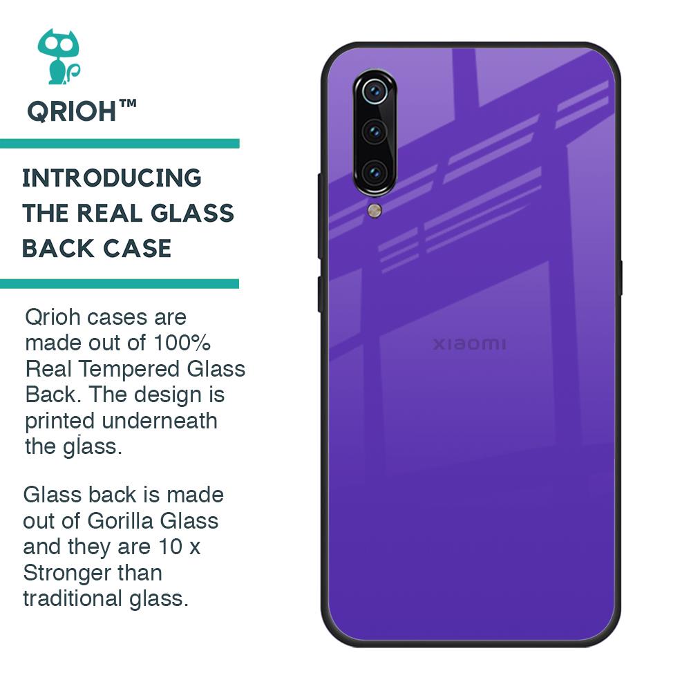 Amethyst Purple Glass Case for Xiaomi Mi A3