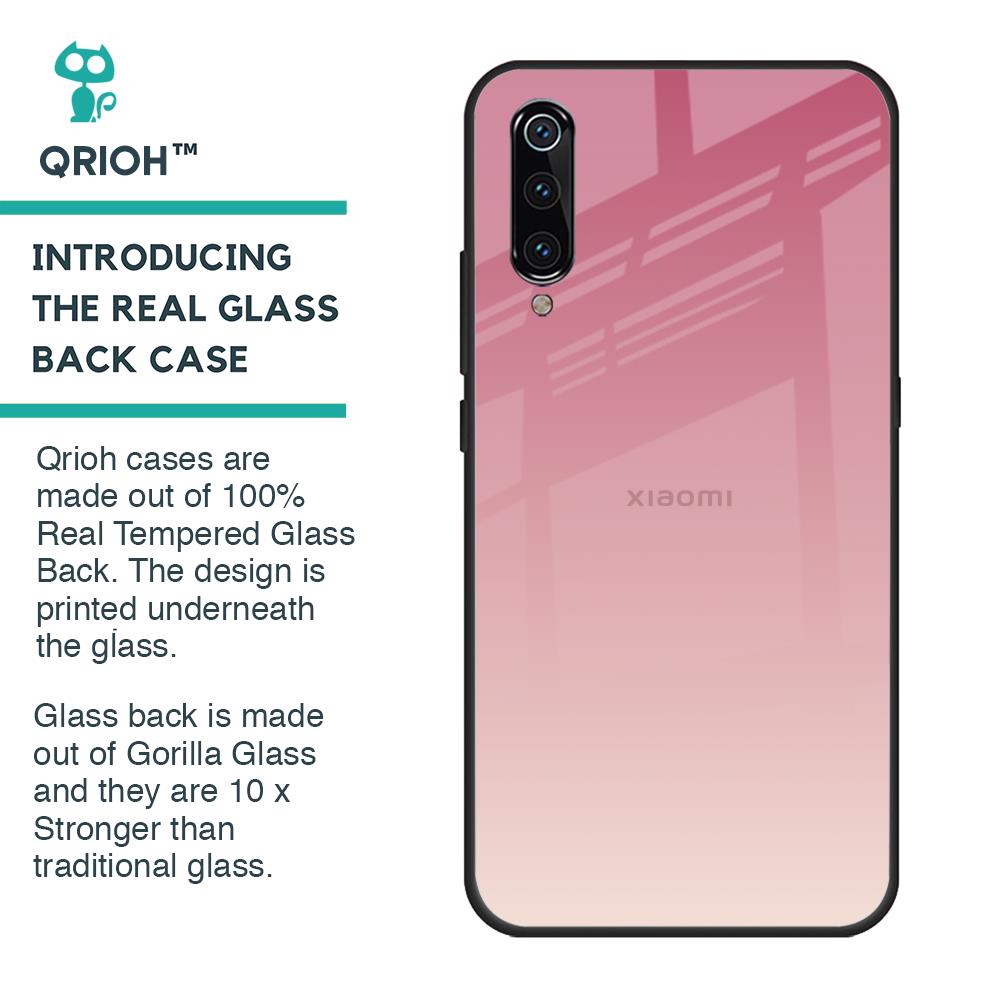 Blooming Pink Glass Case for Xiaomi Mi A3