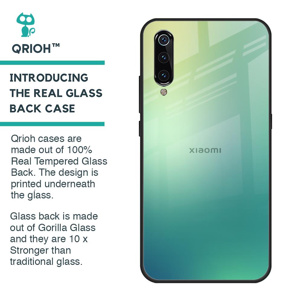 Dusty Green Glass Case for Xiaomi Mi A3
