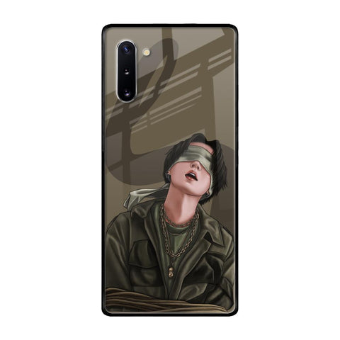 Blind Fold Samsung Galaxy Note 10 Glass Back Cover Online