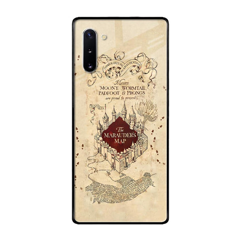 Magical Map Samsung Galaxy Note 10 Glass Back Cover Online