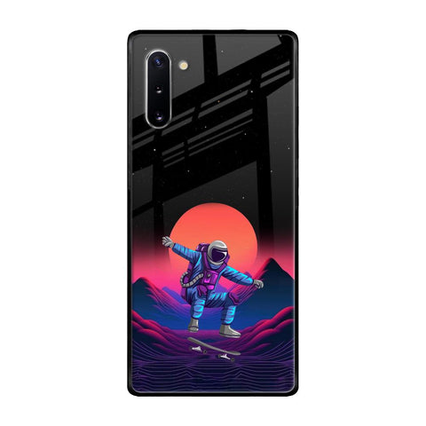 Retro Astronaut Samsung Galaxy Note 10 Glass Back Cover Online