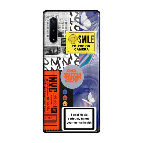 Smile for Camera Samsung Galaxy Note 10 Glass Back Cover Online