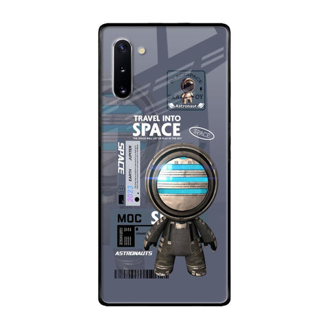 Space Travel Samsung Galaxy Note 10 Glass Back Cover Online