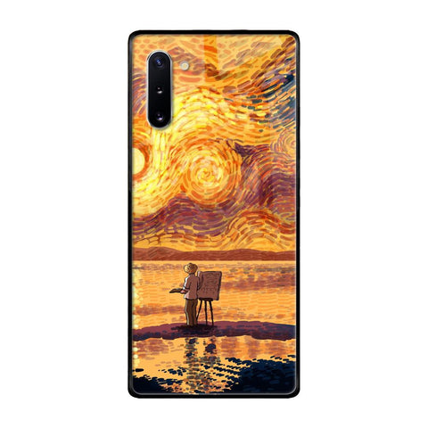 Sunset Vincent Samsung Galaxy Note 10 Glass Back Cover Online