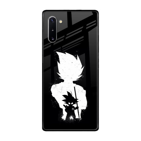 Monochrome Goku Samsung Galaxy Note 10 Glass Back Cover Online