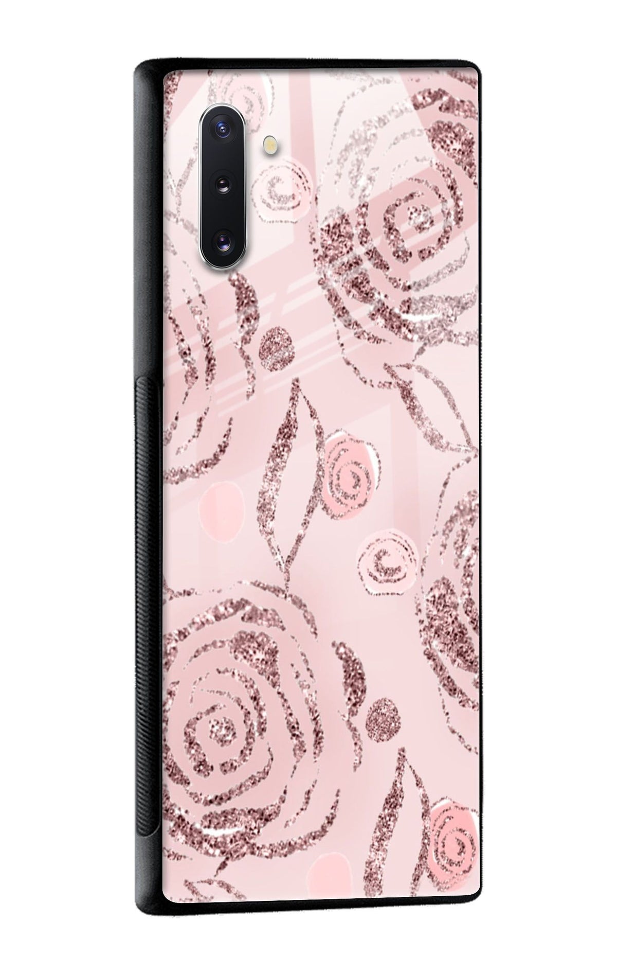 Shimmer Roses Glass case for Samsung Galaxy Note 10