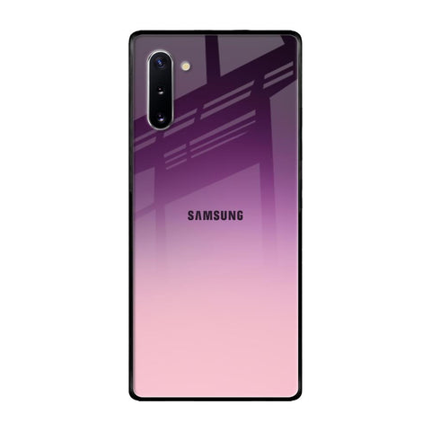 Purple Gradient Samsung Galaxy Note 10 Glass Back Cover Online