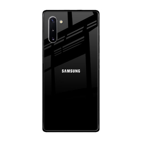 Jet Black Samsung Galaxy Note 10 Glass Back Cover Online