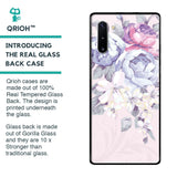 Elegant Floral Glass case for Samsung Galaxy Note 10
