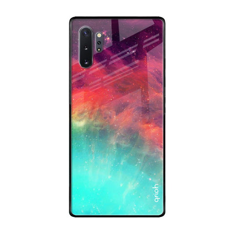 Colorful Aura Samsung Galaxy Note 10 Plus Glass Back Cover Online